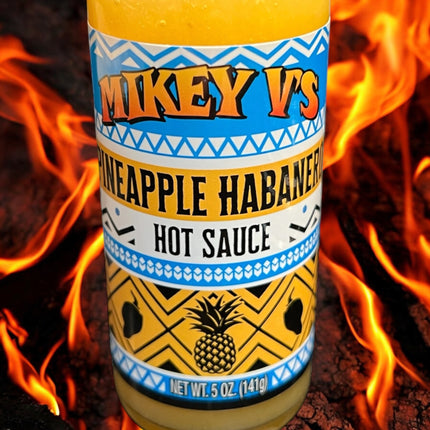 Mikey V's Pineapple Habanero Hot Sauce